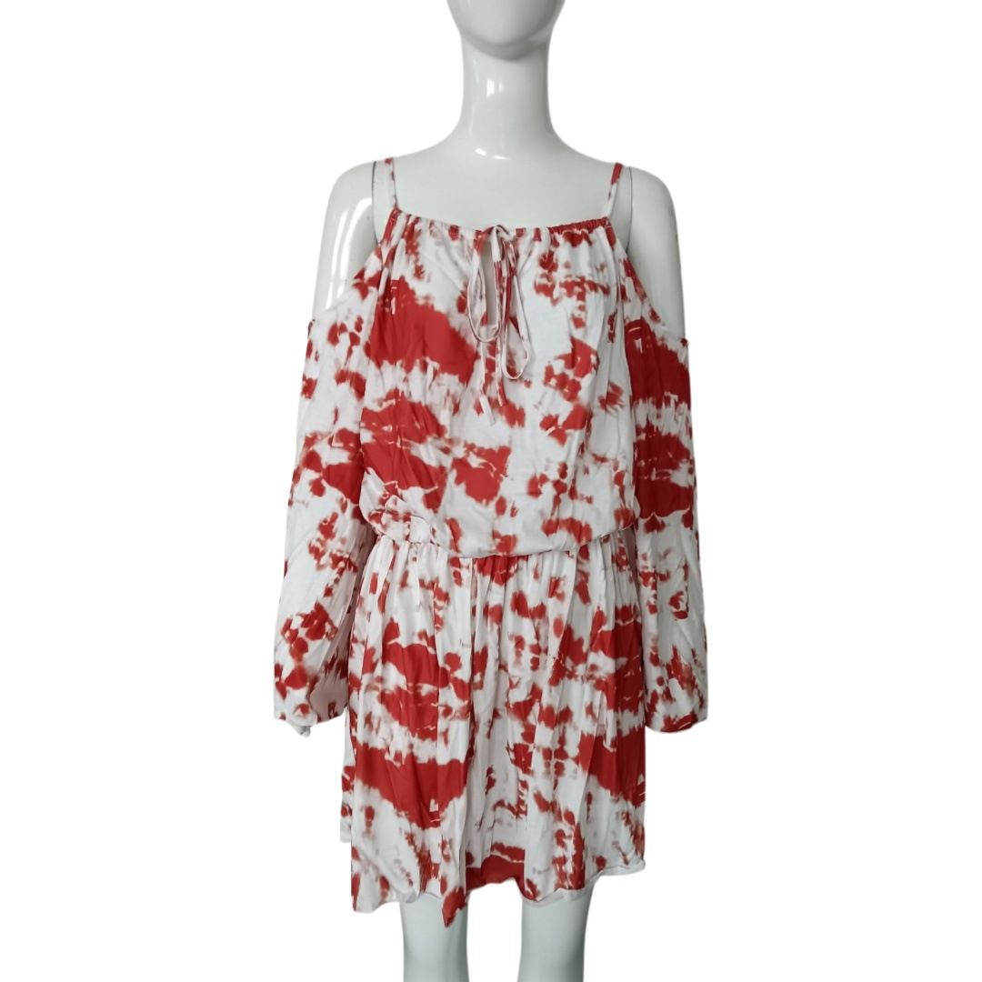 Women's Colorful Halter Mini Dress – Summer Beach Resort Gown 2026_ecoleips.com
