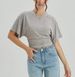 Women's Short Round Neck Pullover T-Shirt Korean Style Summer Top Versatile Solid Color Loose Fit New_ecoleips.com