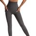 European And American Sexy Line Hip Lift Sports Leggings Women's High Waist High Elastic Fitness Pants Running Yoga Pants_ecoleips.com