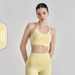 Women's Halter Neck Yoga Vest Pilates Sports Top Thin Straps Training Bra Beautiful Back Design Yoga Wear Professional Fitness Tank Top_ecoleips.com