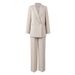 Loose Fitting Suit Set, Women's Spring And Autumn High-end Sense Suit Jacket, Fashionable Temperament, Slimming, Formal Suit, Women's Suit_ecoleips.com