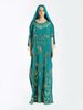 Verve New Style Clothing Rayon Plus Size Women's Two-in-One Gold Foil Elegant Long Dress Set Classic Comfortable Robe_ecoleips.com