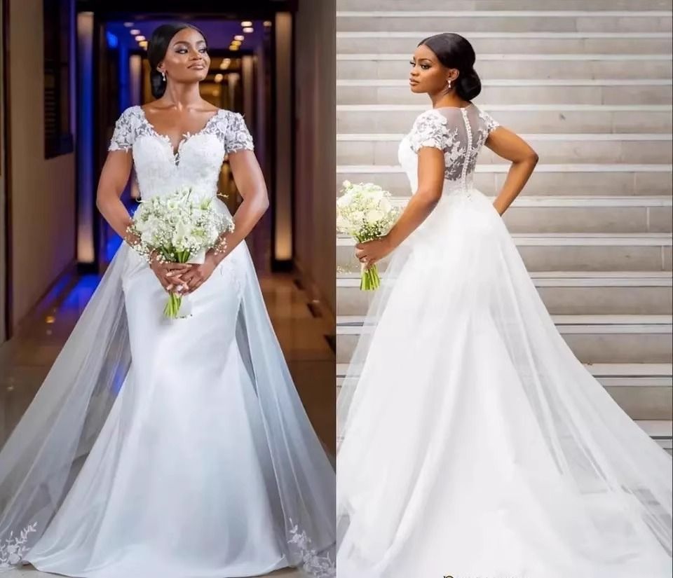Women's Clothing Custom Wedding Gown Bridal Dresses Wedding Gown_ecoleips.com
