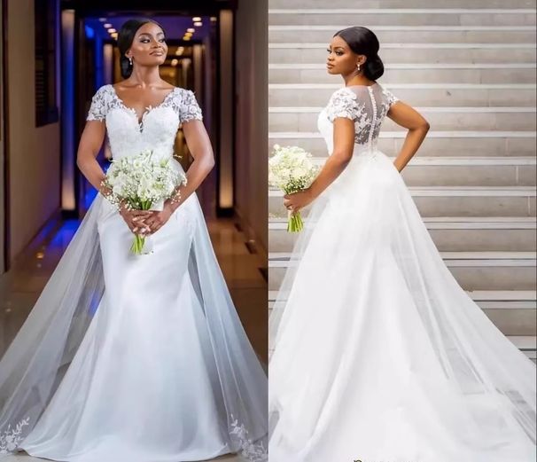 Women's Clothing Custom Wedding Gown Bridal Dresses Wedding Gown_ecoleips.com