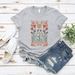 Boho Wildflowers Tshirt Boho Flowers T Shirt Women Short Sleeve T-shirts Vintage Casual Tops Floral Nature Tee Women Clothing_ecoleips.com