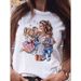 Women's Tops, Fashionable European And American Mother's Day Themed Clothing_ecoleips.com