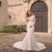 Women's Clothing One Shoulder Lace Light Wedding Dress Temperament Long Sleeves High End Fishtail Out Of The Door Yarn Niche Engagement Slim Dress_ecoleips.com