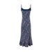 European And American Style Off-shoulder Drawstring Floral Print Slip Dress, Fishtail Skirt, Waist-cinching Slim-fit_ecoleips.com