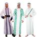 Halloween Party Adult Male Arabian Costume Saudi Dubai Robe Clothing Middle Eastern Shepherd_ecoleips.com