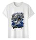 Women's T-Shirts T-shirt Muscle Freaks Lowrider Style Sad Happy Mask_ecoleips.com