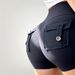 Women's Clothing Quick Drying Sports Shorts Tight Fitting Fitness Pants Slimming Elastic Running High Waist Hip Lifting Yoga Pants_ecoleips.com