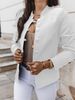 2026 Cross-border Bestseller European And American Long-sleeved Slim-fit Buttoned Blazer Short Jacket_ecoleips.com