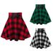 Aria Basics Aria Basics 2024 European And American Foreign Trade New Fashion Plaid Tie-Waist Skirt Fresh College Style_ecoleips.com