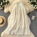 High Waisted Mesh Patchwork Cake Skirt For Women Fairy Like Layered Puffy Slimming Versatile A-Line Long Skirt Spring Style_ecoleips.com