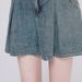 Korean Casual High Waisted Pleated Denim Shorts For Women Spring Summer Baggy Jeans Shorts Y2k A-Line Wide Leg Jeans_ecoleips.com