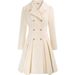 Double-Breasted Pea Coat With Notched Lapels – A-Line Wool-Blend Trench For Women (S-3XL)_ecoleips.com