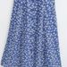 YPFF Trendy Women's Spring New European And American Style Square Neck Floral Print Back Tie Slim Fit Long Dress_ecoleips.com