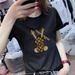 Summer Women's T-Shirt Short Sleeve Loose Fit Casual Top White Trendy Japanese Korean Style Base Layer For Everyday Wear_ecoleips.com