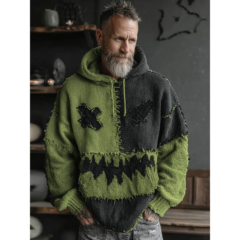 Women's Clothing Autumn And Winter V Neck Top Casual Drop Shoulder Women's Sweatshirt Imitation Wool_ecoleips.com