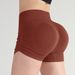 Women's Clothing High-Waisted Wrinkled Yoga Shorts For Women Style Hip Lifting Quick Drying Breathable Sports Fitness Tight Short_ecoleips.com