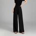 Suitable For All Seasons Spring Summer New Tencel Linen Suit Style Ice Silk Wide Leg High Waist Slimming Fashion Versatile Pants_ecoleips.com