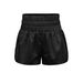 2025s Spring Summer New Women's Clothing Home Elastic High Waist Yoga Quick-Dry Sports Shorts_ecoleips.com