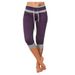 Women's High-Waisted Cropped Pants Color Blocking Stylish Commuter Summer 2025 European American Fashion_ecoleips.com