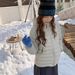 girl Girl 2025 Winter New National Standard 95 White Duck Lightweight Hooded Ribbed Down Jacket Women Inner Short Coat_ecoleips.com