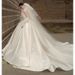 French Style Satin Light Wedding Dress Strapless Main Dress High Quality Train New Style 2026 Factory Direct Sales_ecoleips.com