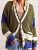 Women's Clothing Autumn Women's New Knitted Autumn And Winter Cardigan Deep V Neck_ecoleips.com