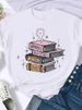 Summer European And American Cross-border Foreign Trade Plus-size T-shirt, Round-neck Casual Loose-fitting Short-sleeve_ecoleips.com