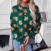 Maomao Yu 2026 Autumn Winter European And American Style For Women Maple Leaf Pattern Jacquard Casual Pullover_ecoleips.com