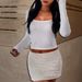 Elegant Sexy Long Sleeved Top European American Style Women's Clothing Perfect For Spring Summer_ecoleips.com