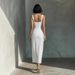 Women's Clothing Women's Elegant Slim Fit Dress Solid Color Strap Summer For Formal & Casual For Women For Formal & Casual For Women_ecoleips.com