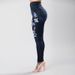 Cross-border Foreign Trade European And American Embroidered Jeans Pencil Slim-fit Pants For Women_ecoleips.com