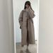 Korean Female Students Woolen Coat Single-breasted Long Autumn Winter Trendy Overcoat For Students New 2023ins First Love_ecoleips.com