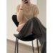 Yanshuang Elegant Pullover Socialite Style Knitted T-Shirt For Women Summer New Fufu Short Sleeve Top P807_ecoleips.com