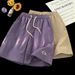Women's Quick Drying Thin Shorts American Style Trendy Loose Fit Casual Sports Summer Bottoms Korean Style Versatile_ecoleips.com