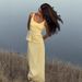 Women's Clothing Spring/Summer Suspender Dress Set Suspender Waist Cinching Top Fishtail Long Skirt_ecoleips.com
