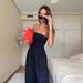 Women's Sexy Slim Fitting Scarf Style Pants Long Jumpsuit European American Style Fashion Hot Girl Clothing_ecoleips.com