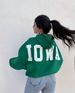 Women's Clothing popular velvet loose long sleeved hooded printed short sweatshirt for women_ecoleips.com