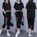 Women's Clothing Summer Two Piece Set Stylish Casual Outfit Perfect For Plus Size Women_ecoleips.com