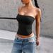 Women's Clothing Women's Strapless Vest Top Y2K Fashion Style Hot Girl T-Shirt Spring Summer For Formal & Casual For Women_ecoleips.com