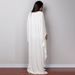 Women's Clothing Solid Color Crochet Beach Cover Up – Lightweight Sun Protection Swimwear Wrap, Loose Fit Bikini Cover_ecoleips.com