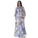 Women's Elegant Slim Fit Long Dress Autumn New Arrival Fashion Print Polyester_ecoleips.com