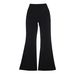 Women's Clothing Flared Pants Pocket Fitness Yoga Pants Quick Drying Female Peach Butt Wear Sports Trousers_ecoleips.com