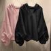 Women's European And American Style Hooded Sweatshirt, Early Autumn Thin Version, Plus-size Loose Fit, Korean Style,_ecoleips.com