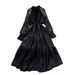 "Leopard Print Mesh Maxi Dress – Slimming Waist, Flowy Full Skirt & Light Luxury Style For Socialite Glamour"_ecoleips.com
