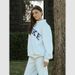 Winter New Arrival Women's Sweatshirt North American Niche PARKE Letter Applique Embroidery Stand Collar Cotton Loose Fit_ecoleips.com