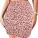 Women Sequin Sparkly Elastic Bodycon Mini Skirt Night Out Party_ecoleips.com